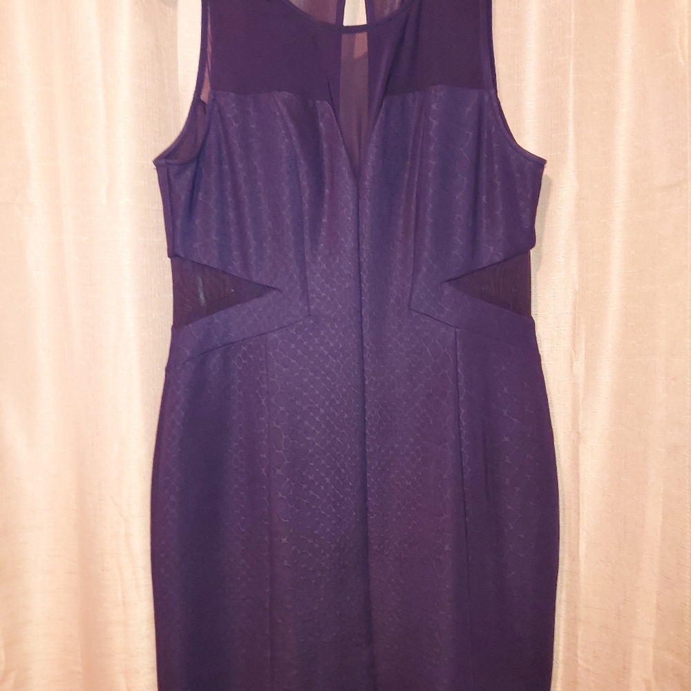 Navy blue sleveless dress
